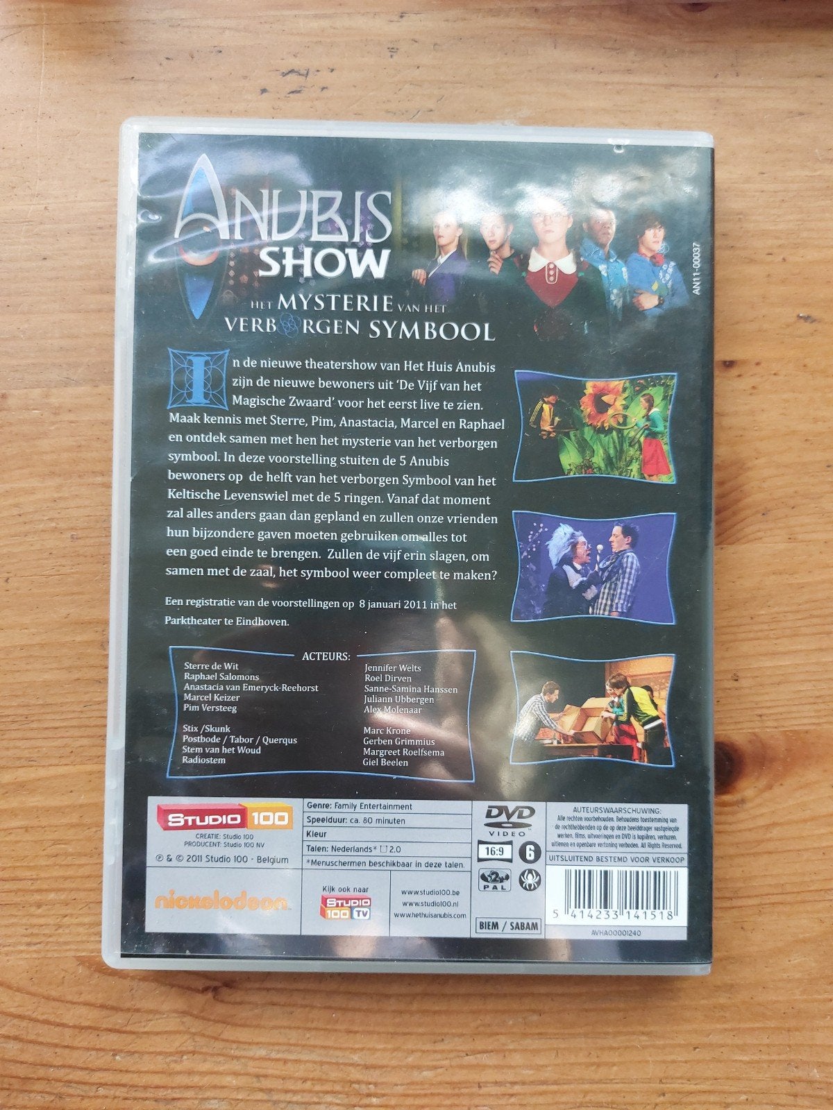 Het huis Anubis de vijf show DVD het mysterie van het verbor, Alle leeftijden, Ophalen of Verzenden