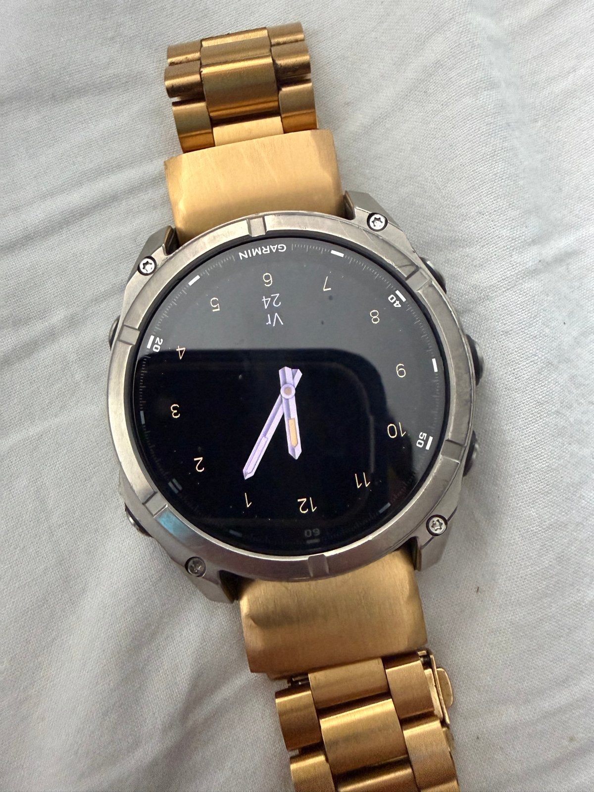 Garmin Fenix 8 AMOLED Sapphire Glas + 3 Bandjes, Ophalen of Verzenden, Waterdicht, Afstand, Zo goed als nieuw