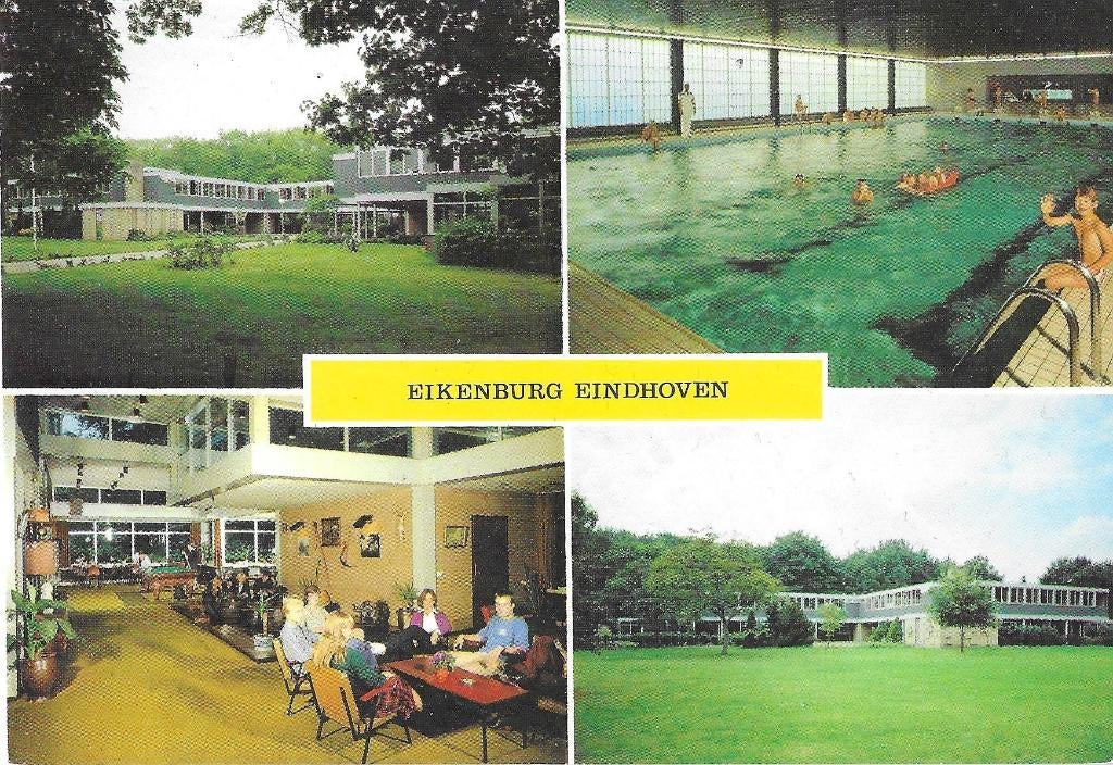 AK Eindhoven, Eikenburg - Groeten uit....., Verzenden, 1960 tot 1980, Ongelopen, Noord-Brabant
