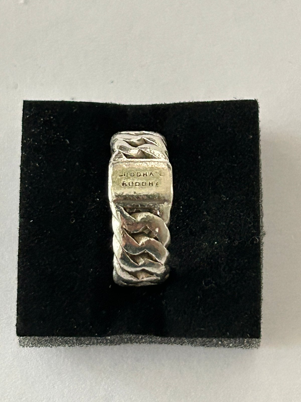 Mooie buddha to buddha, Ophalen of Verzenden, Zo goed als nieuw, 17 tot 18, Zilver