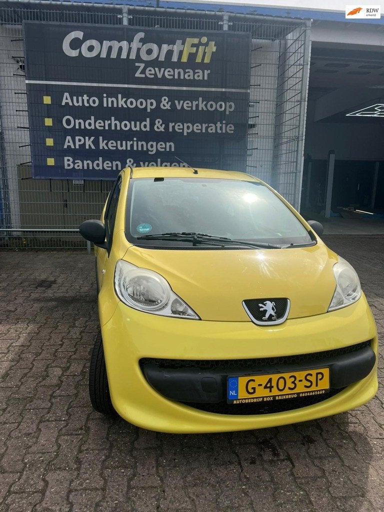 Peugeot 107 | Nieuwe APK |, Voorwielaandrijving, Airbags, Gebruikt, 4 stoelen