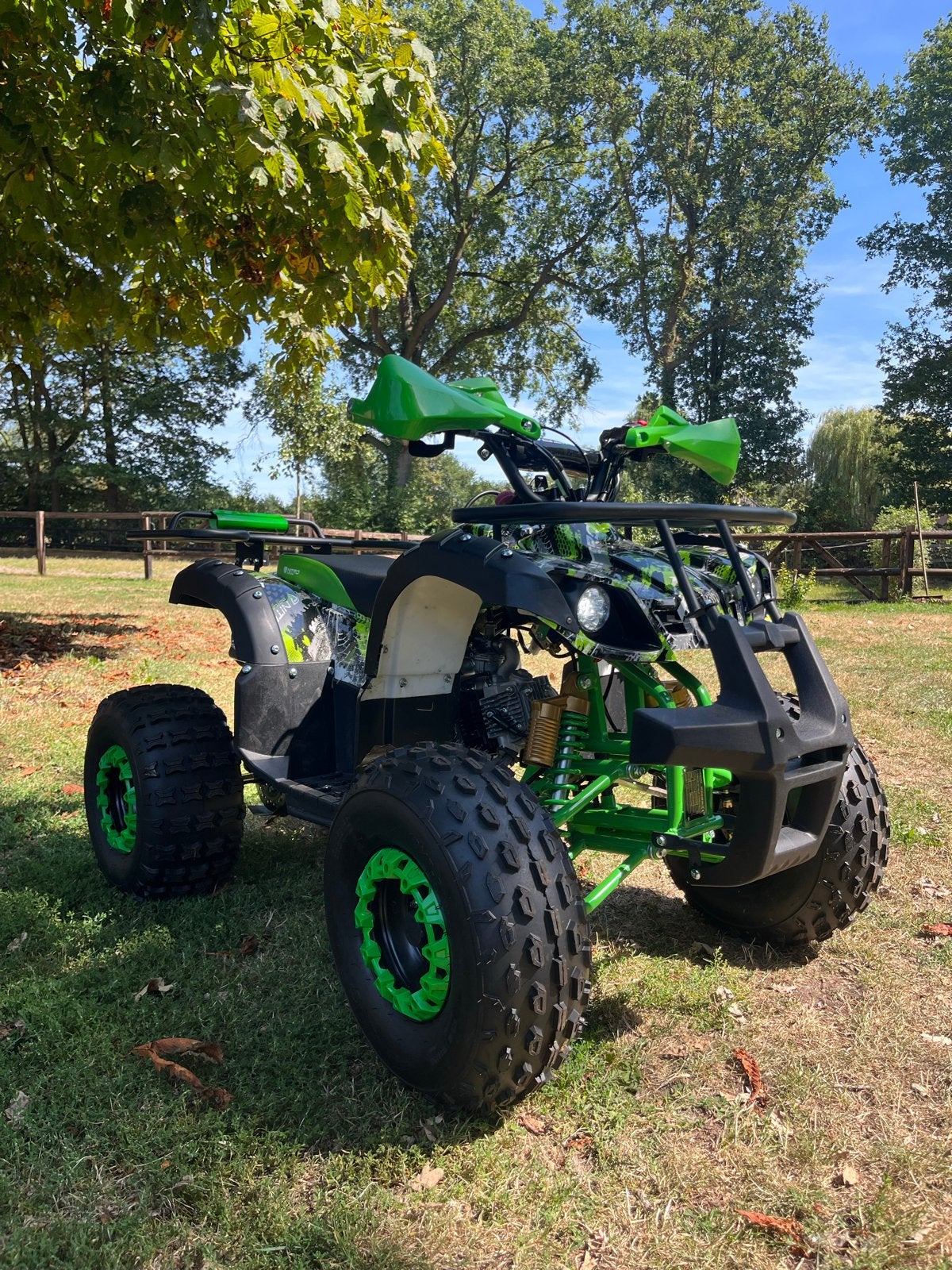Kinder quad 125cc Toronto RS8-SA Sport Graffiti, Motoren, Quads en Trikes, 125 cc, 11 kW of minder, 1 cilinder