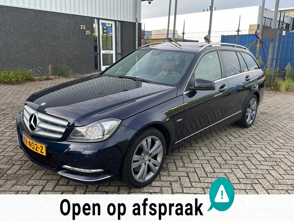Mercedes-Benz C-klasse Estate 300 CDI 4M Elegance 2011 Leer, Auto's, Mercedes-Benz, Automaat, Euro 5, Automatische klimaatregeling