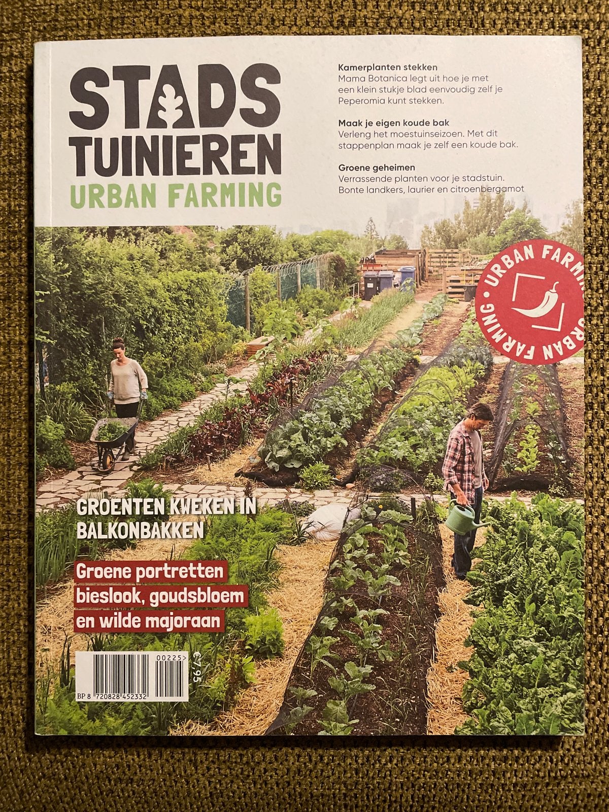 Stadstuiniers: Groenten Kweken in Balkonbakken, Ophalen of Verzenden, Zo goed als nieuw, Moestuin