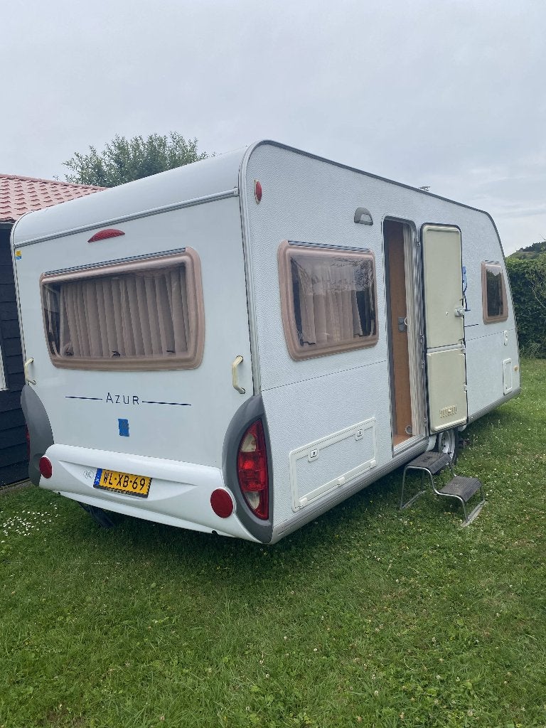 Knaus Azur 450 FU Caravan - Comfortabel.Nooit in gerookt, Caravans en Kamperen, Caravans, Omvormbare zithoek, Rondzit, Particulier