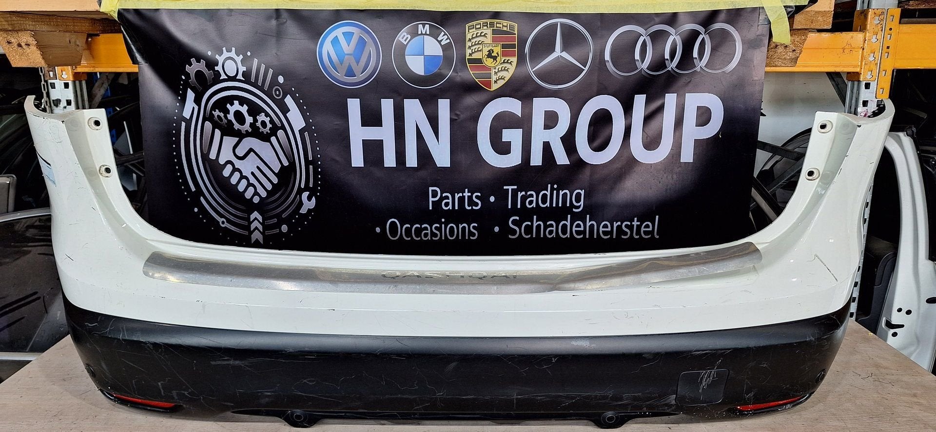 Achterbumper van een Nissan Qashqai, Gebruikt, -, -, Ophalen of Verzenden