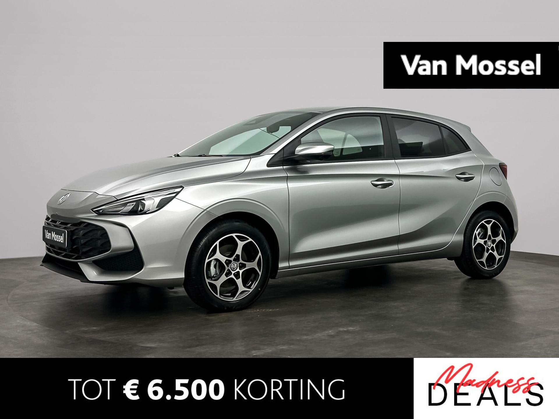 MG 3 1.5T Hybrid Luxury Madness Edition | Camera | LED | Sto, Auto's, 12 maanden, 1498 cc, 4 cilinders, Wit