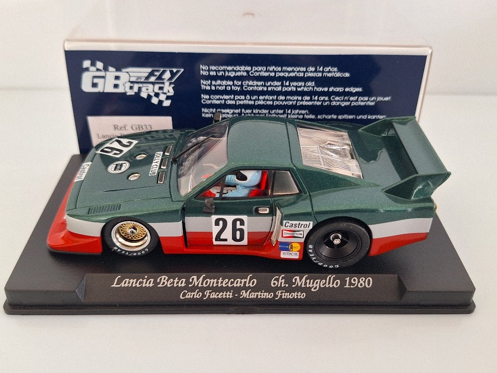 Fly Lancia Beta Montecarlo Mugello 1980 Carlo Facetti  GB33, Overige merken, Racebaan, Fly, Nieuw
