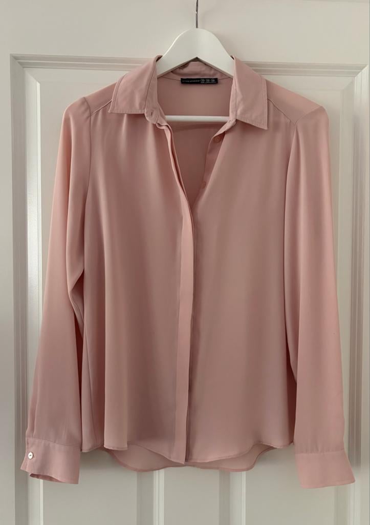Atmosphere blouse poudré maat 36, Kleding | Dames, Ophalen of Verzenden, Zo goed als nieuw, Maat 36 (S), Roze