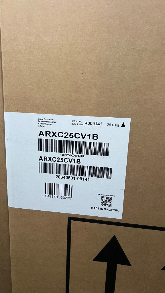 2x Daikin ARXC25V1B Buitenunit – Nieuw – 2,5 kW, Witgoed en Apparatuur, Airco's, Ophalen, Energieklasse A of zuiniger, Nieuw, 3 snelheden of meer