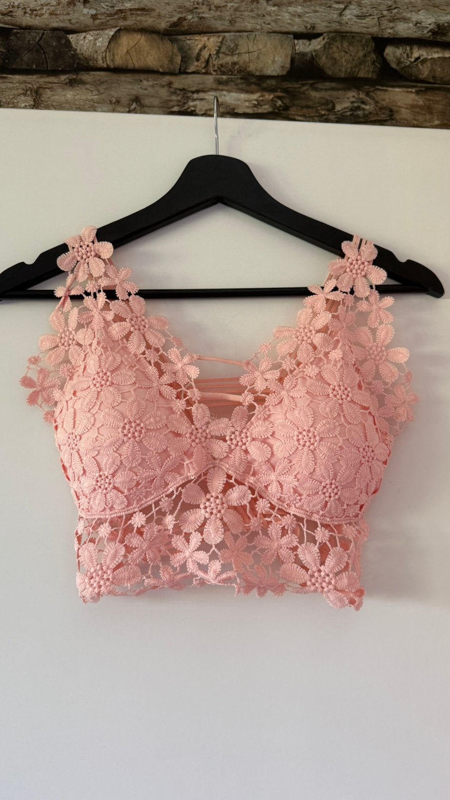 Nieuw roze kanten bralette bh maat S, Ophalen of Verzenden, Roze, BH