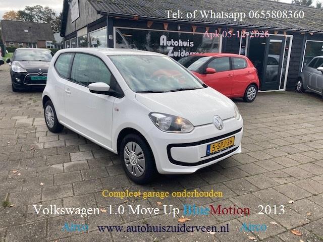 VOLKSWAGEN Up! 1.0 EcoFuel 68PK 3D BMT Move up!, Auto's, Voorwielaandrijving, Euro 5, Stof, Gebruikt