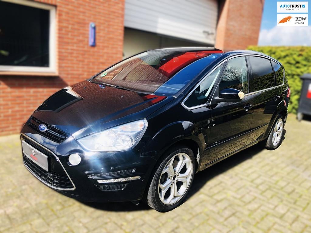 Ford S-Max 2.0 EcoBoost Sport AUT. 239pk/TOP, Gebruikt, Zwart, 4 cilinders, Bluetooth