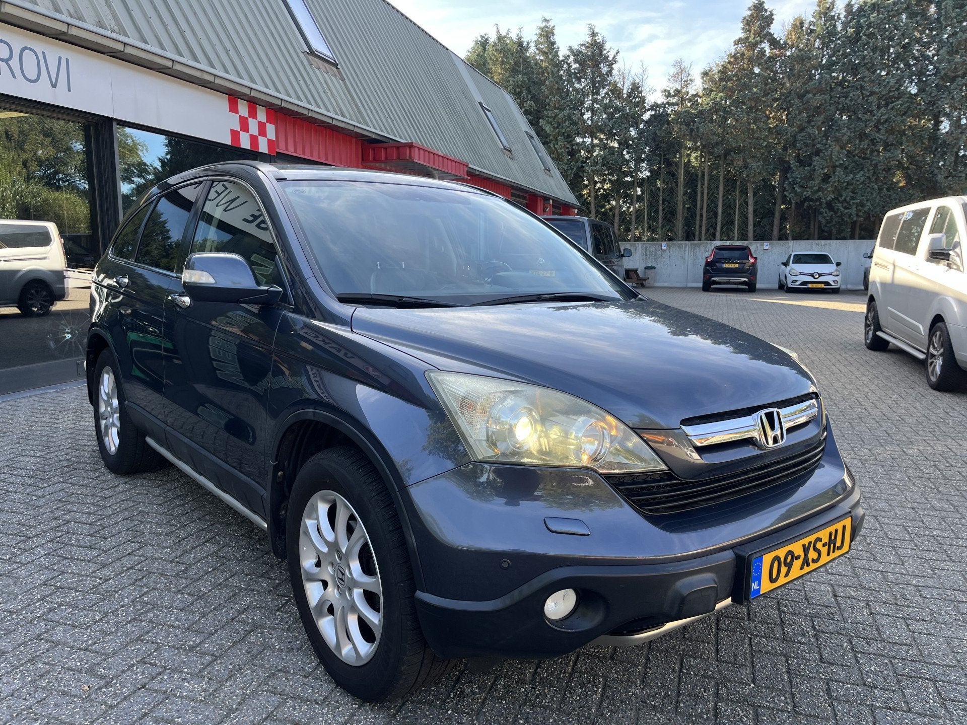 Honda CR-V 2.0i Executive Dealer Onderhouden (bj 2007), Auto's, Gebruikt, 4 cilinders, Bedrijf, Handgeschakeld