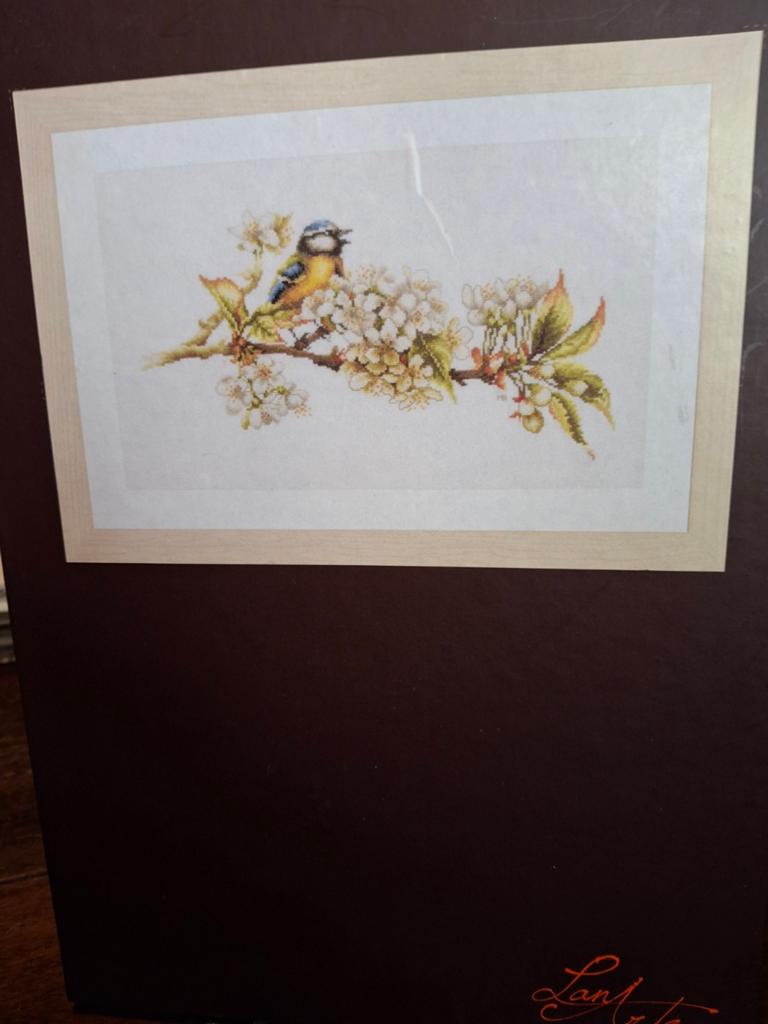 Marjolein Bastin-blue tit and blossoms, Ophalen of Verzenden, Nieuw, Borduurpakket