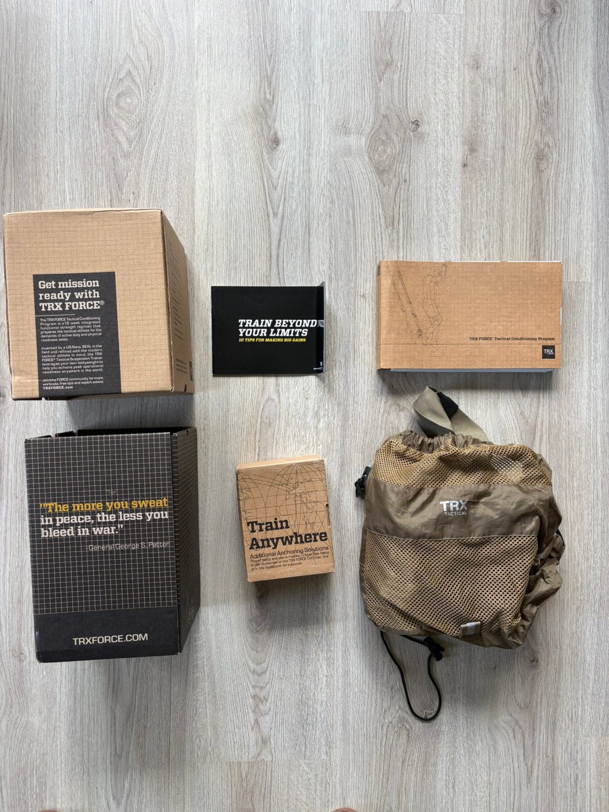 TRX Force complete set amper gebruikt, Ophalen of Verzenden, Zo goed als nieuw