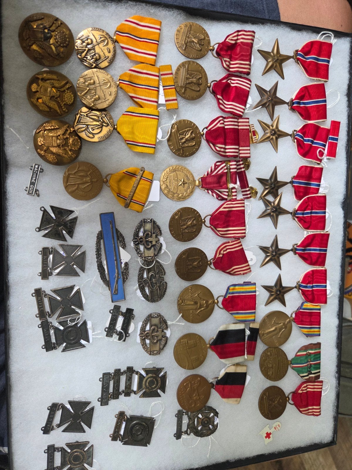 ww2 us medailles, Ophalen of Verzenden, Amerika, Lintje, Medaille of Wings