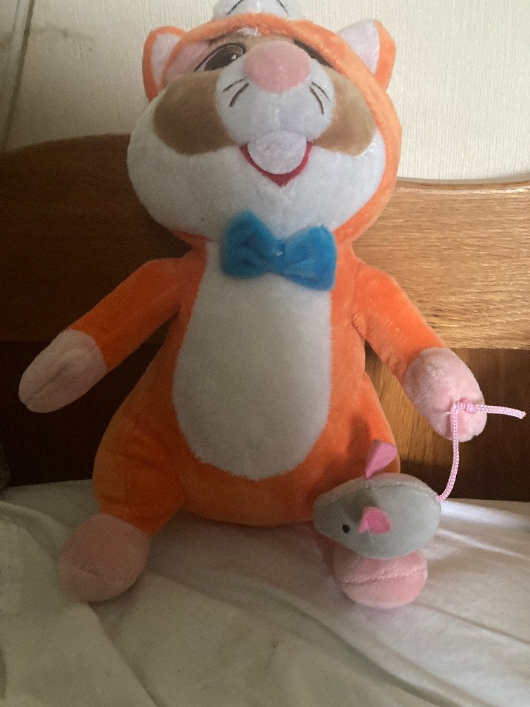 Ah hamster kat met muisje, Oranje, Overige typen, Ophalen of Verzenden, Zo goed als nieuw