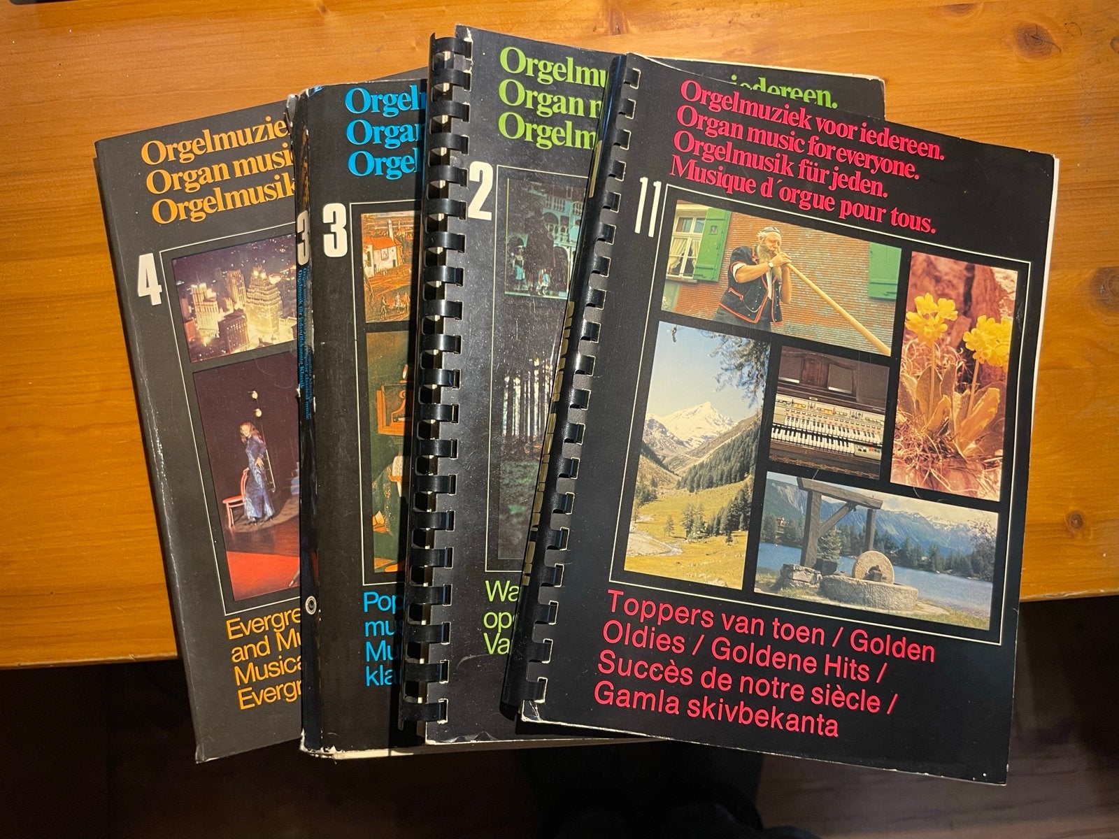 Orgel- en harmoniumboeken, diverse bladmuziek, Muziek en Instrumenten, Orgel, Gebruikt, Overige genres, Les of Cursus