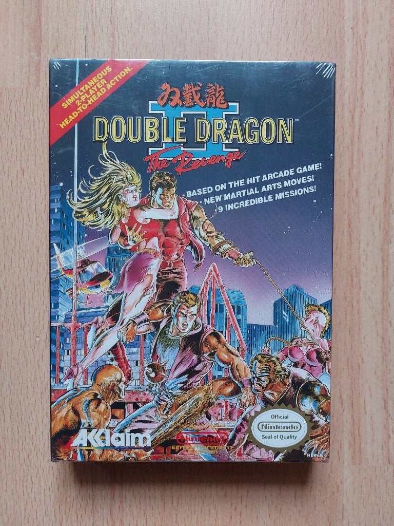 [ Double Dragon II The Revenge ]  H-seam sealed, ongeopend., Ophalen, Eén computer, Platform, Vanaf 7 jaar