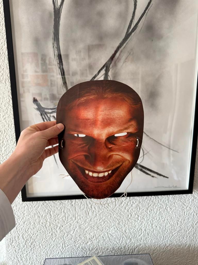 Aphex Twin Promo Masker 1996, Ophalen of Verzenden, Zo goed als nieuw, Overige formaten