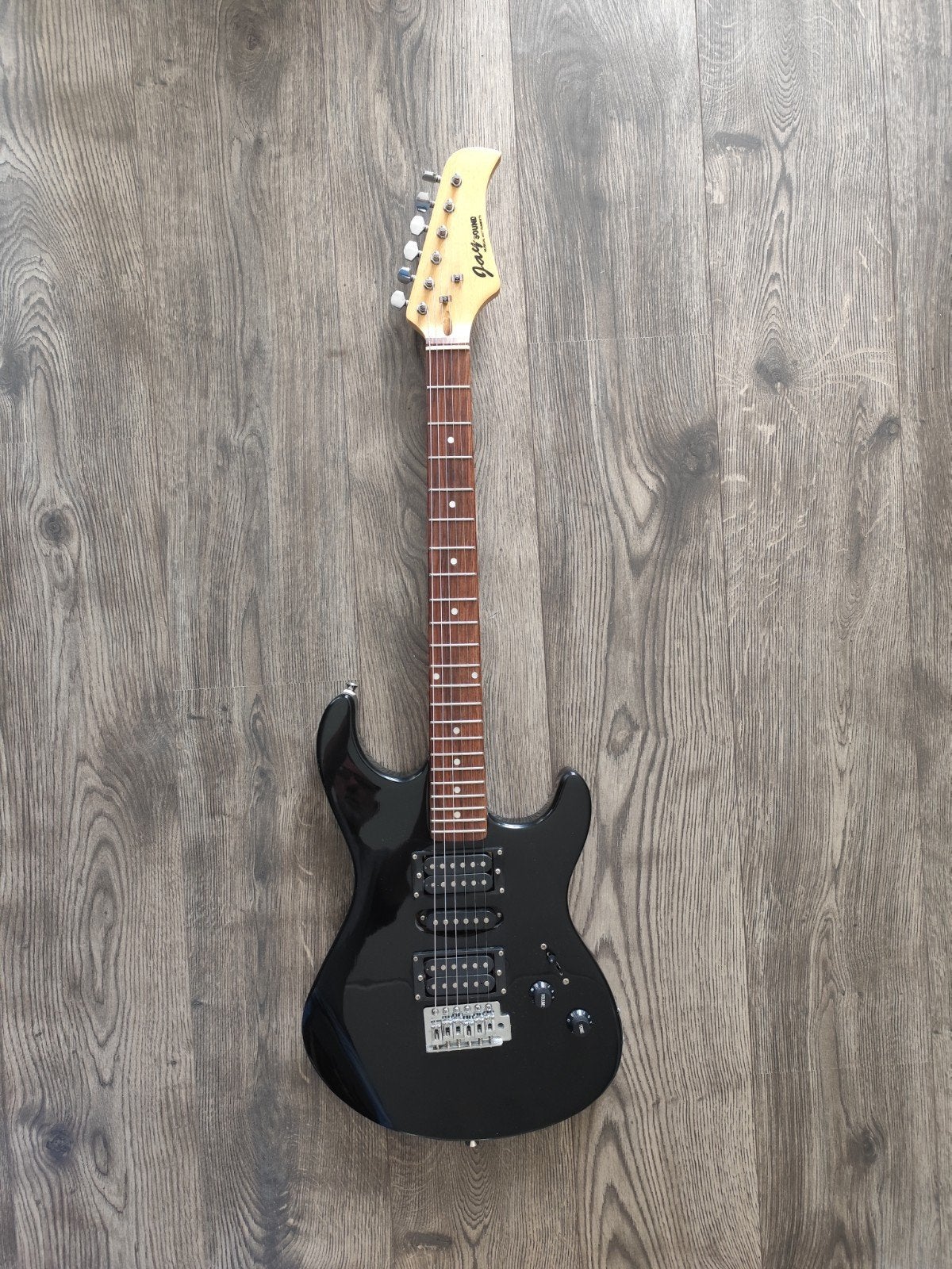 Jay Sound elektrische gitaar - Zwart, Ophalen, Gebruikt, Solid body, Overige merken