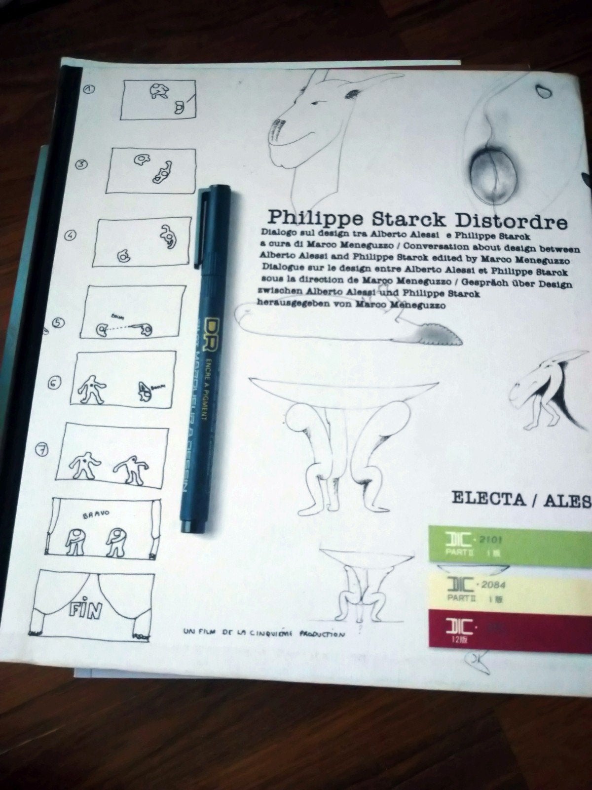 Philippe starck distordre boek, Ophalen of Verzenden, Gelezen