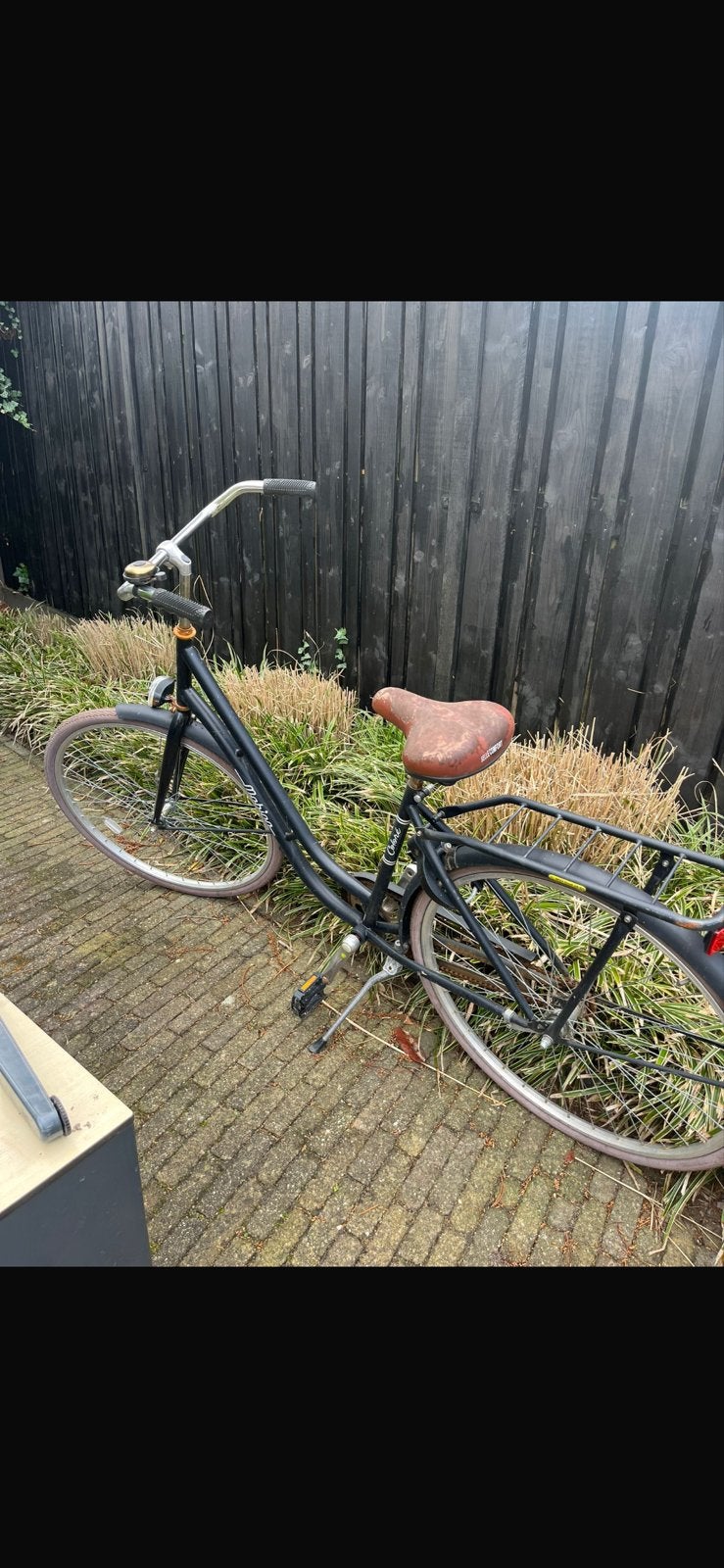 Omafiets voor opknapbeurt - Klassiek model, 53 tot 56 cm, Ophalen, Gebruikt, Terugtraprem