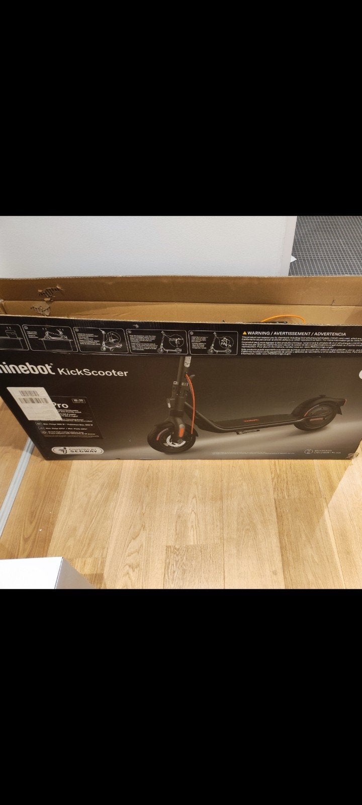 Ninebot KickScooter F2 E-step, Ophalen of Verzenden, Gebruikt, Elektrische step (E-scooter)