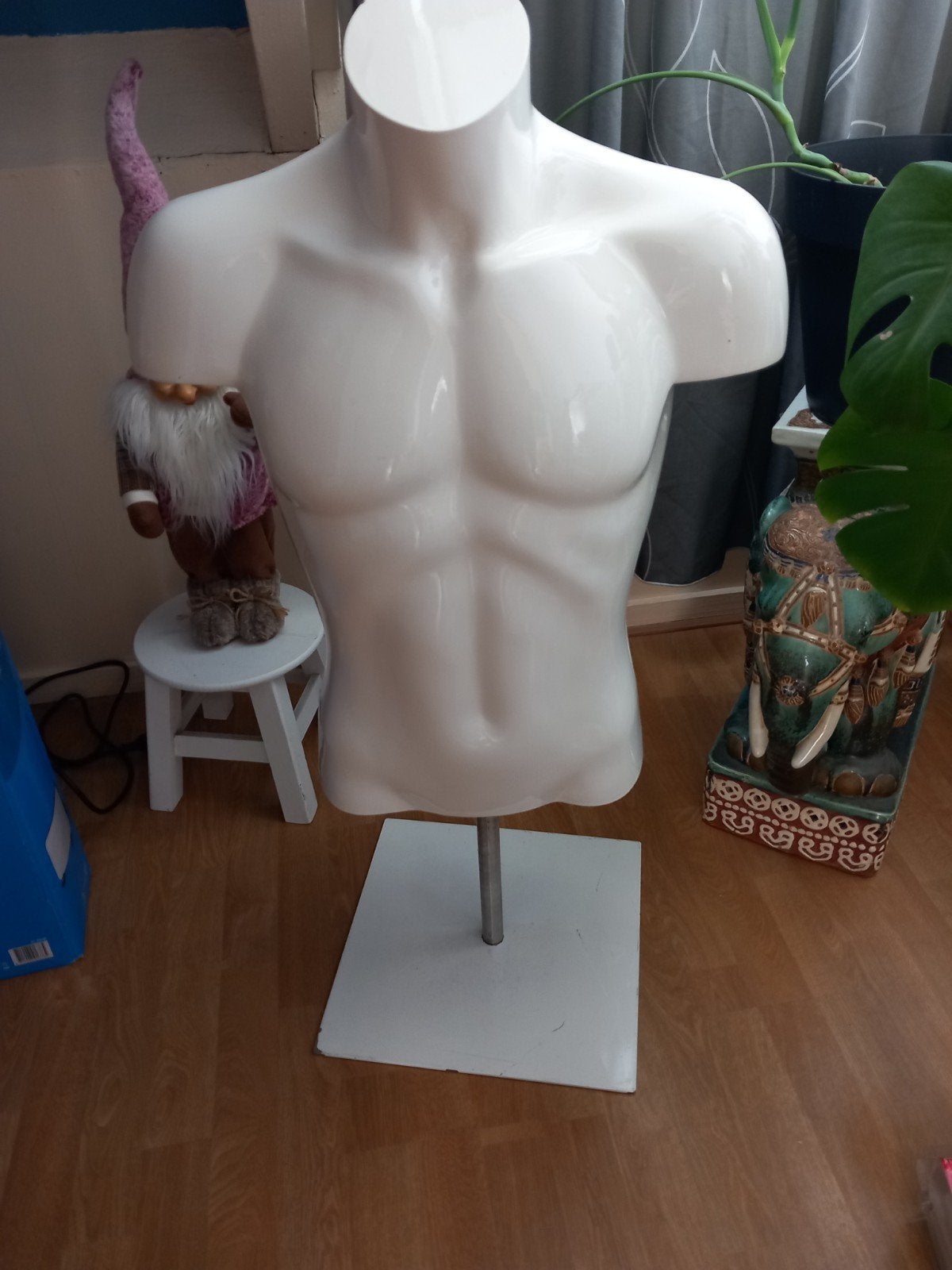 Etalagepop mannentorso - 100 cm, verstelbaar, Hobby en Vrije tijd, Ophalen of Verzenden