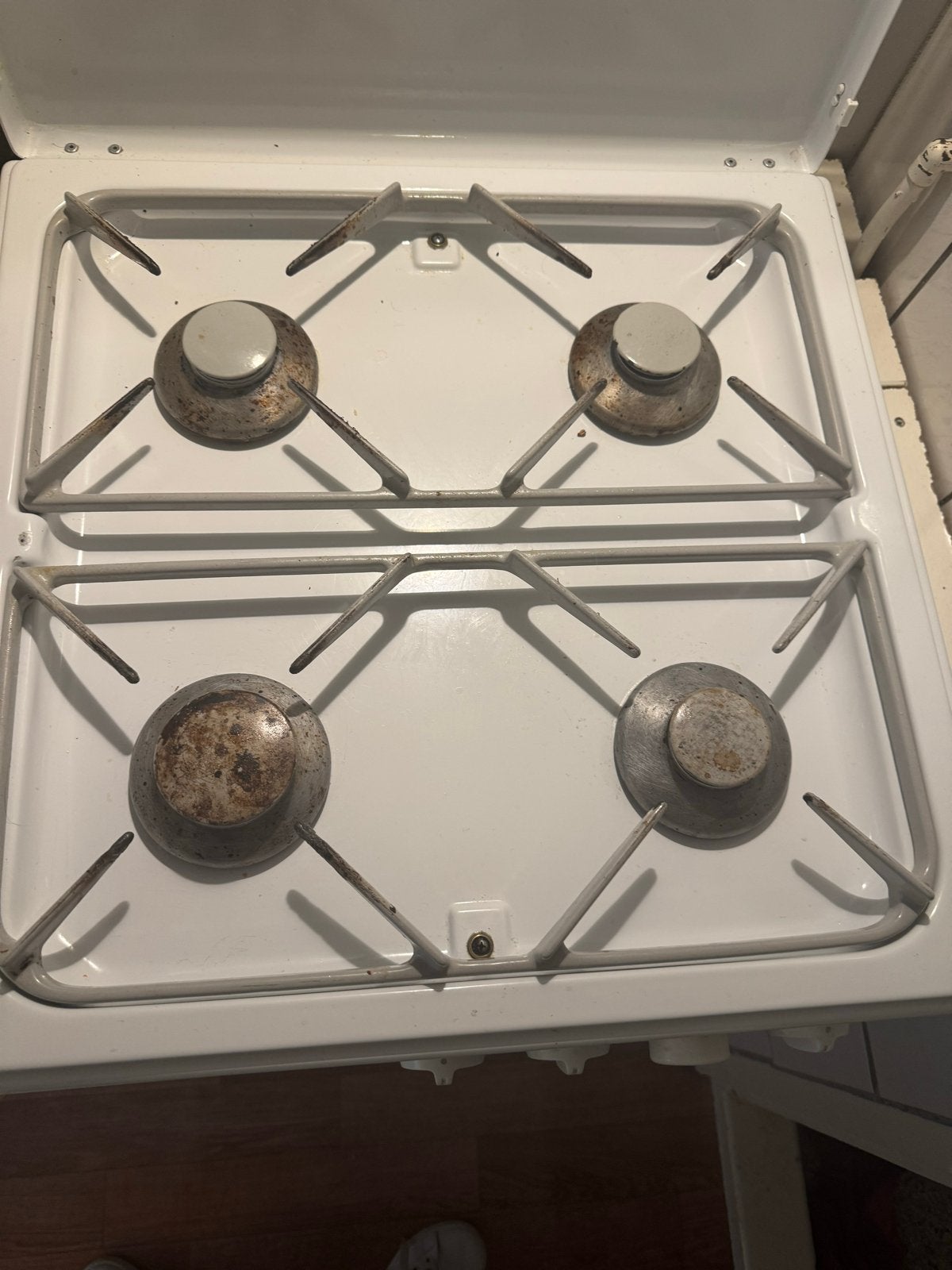 Compact gasfornuis met 4 kookzones - Ideaal voor kleine keuk, Gebruikt, Minder dan 85 cm, Gas, 4 kookzones