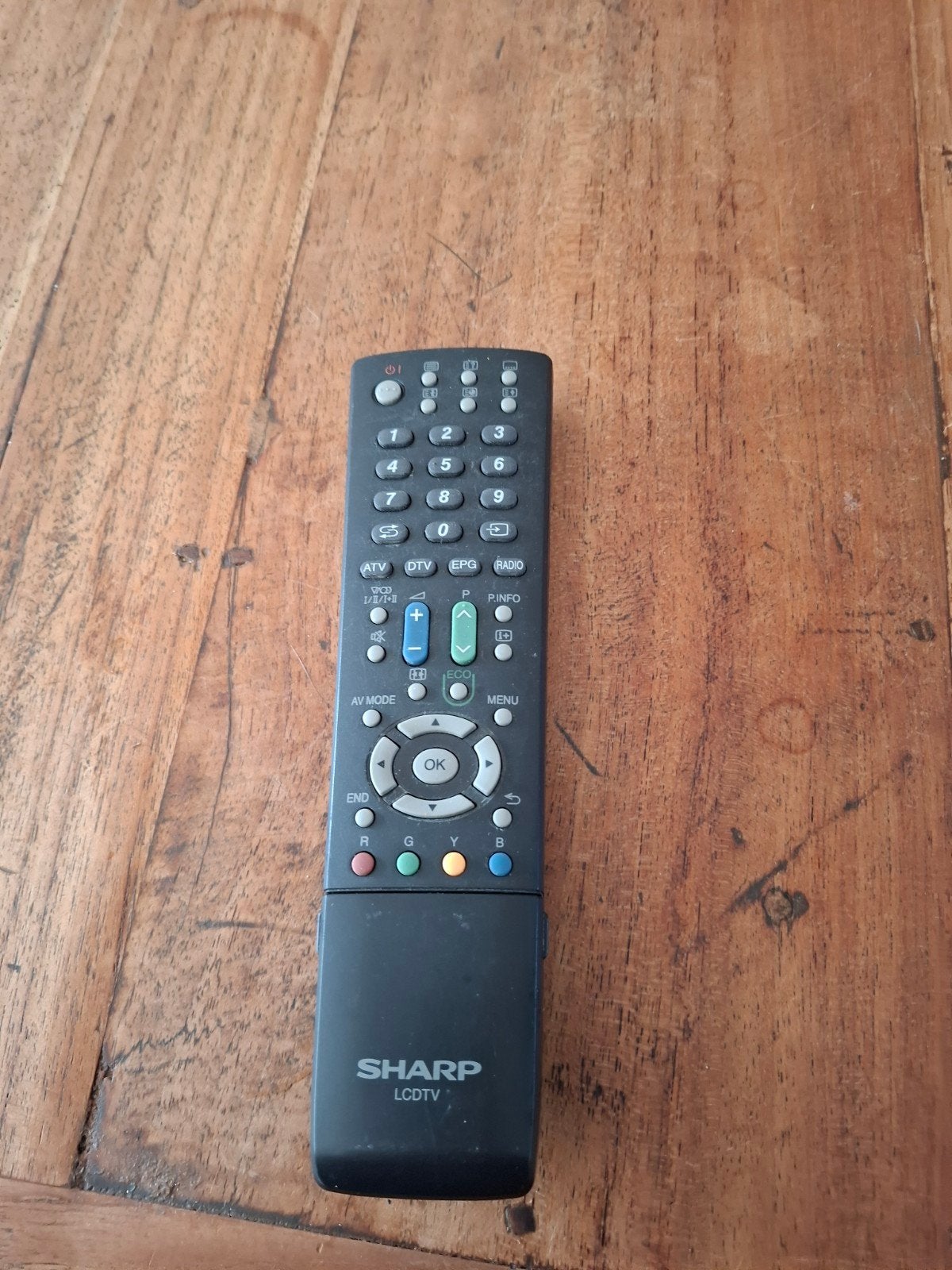 Sharp LCDTV Afstandsbediening - Gebruikt, Ophalen of Verzenden, Gebruikt
