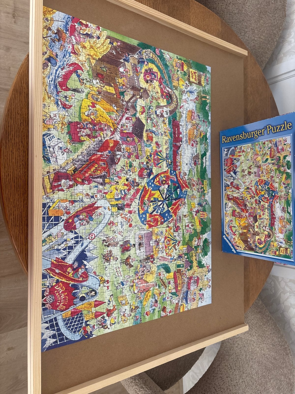 Ravensburger Legpuzzel 1000 stukjes - Mirror Image, Ophalen of Verzenden, 500 t/m 1500 stukjes, Zo goed als nieuw, Legpuzzel