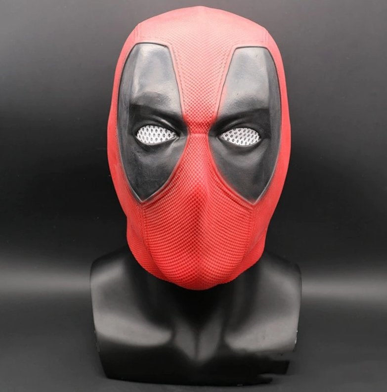 Deadpool Masker Cosplay Halloween Carnaval Film Movie, Verzenden, Nieuw, Feestartikel, Overige