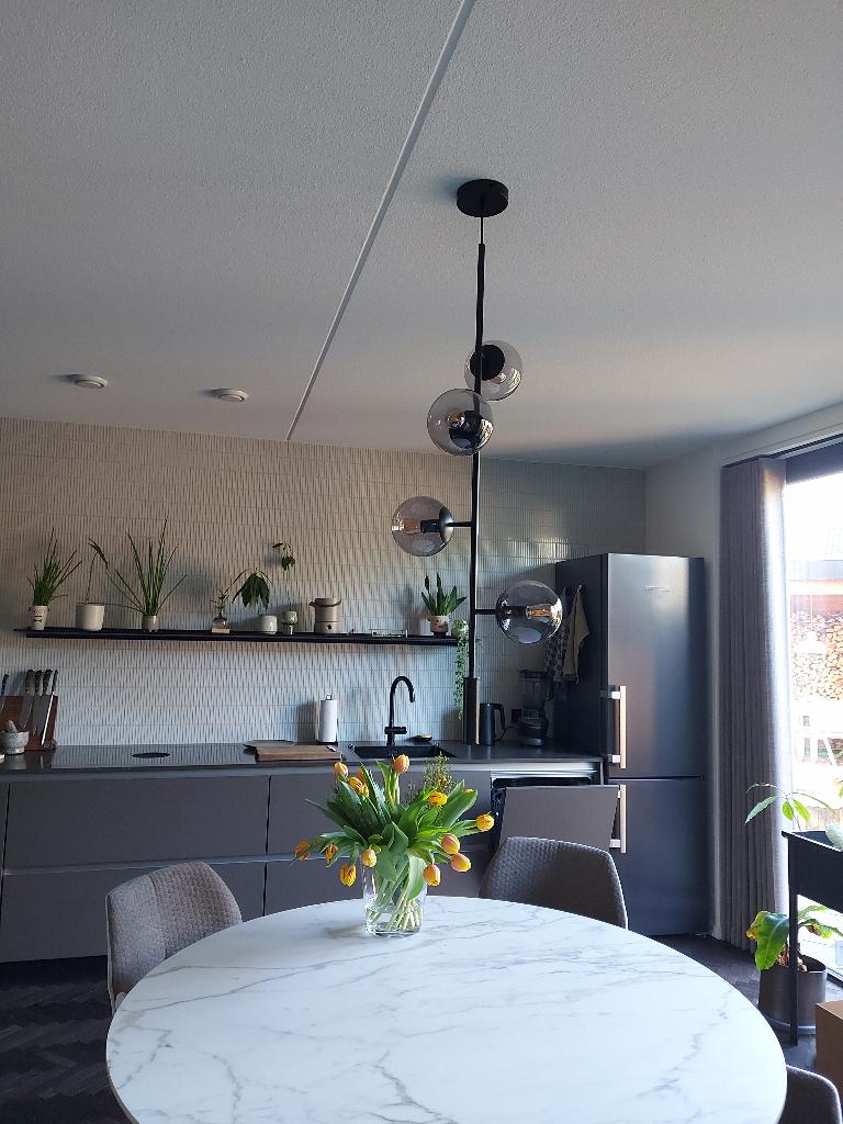 Bolia, hanglamp, Huis en Inrichting, Ophalen, Zo goed als nieuw, Glas, 75 cm of meer
