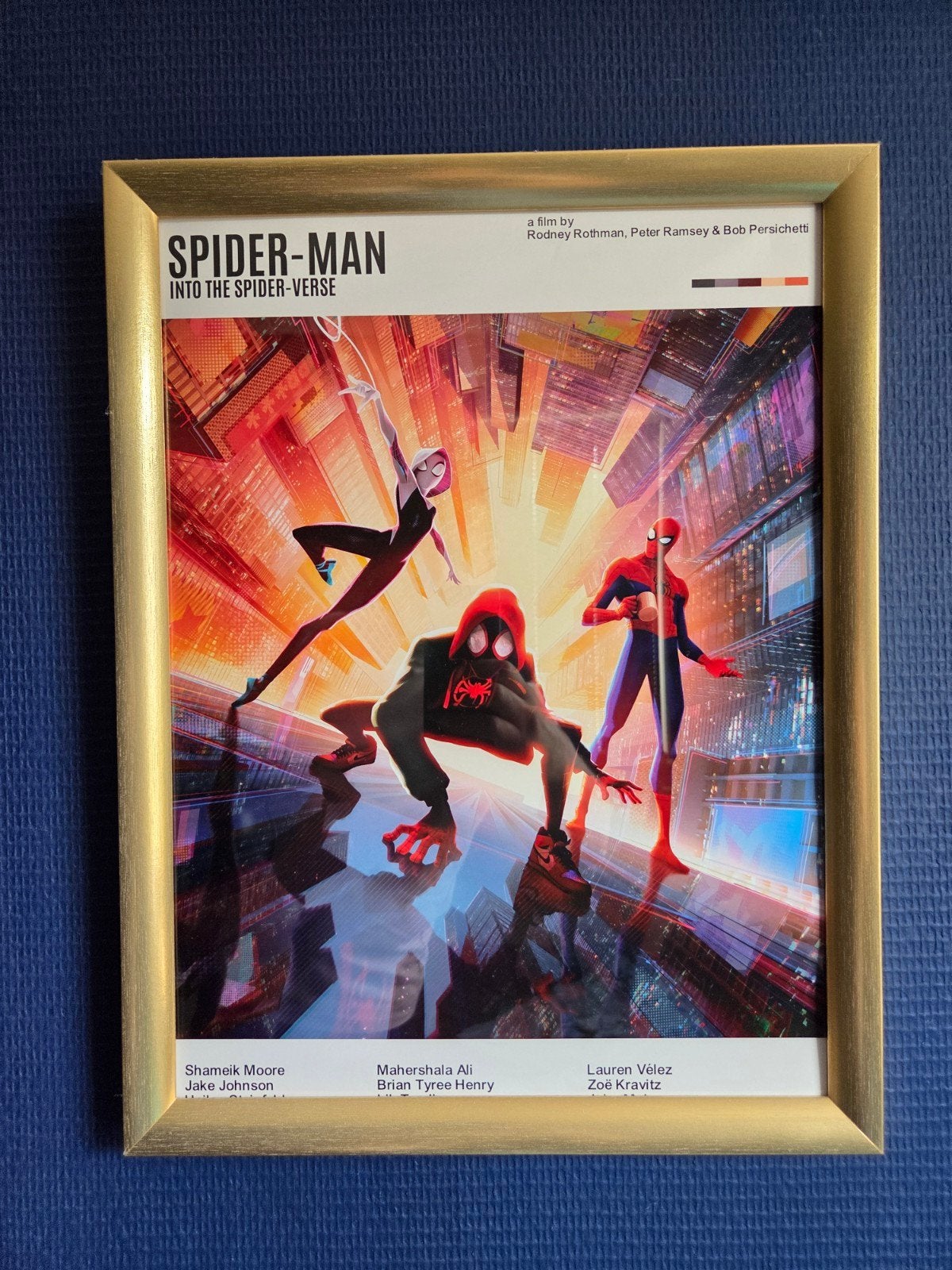 Spider-Man: Into the Spider-Verse Poster - 43x33cm, Minder dan 50 cm, Ophalen of Verzenden, Zo goed als nieuw, Foto of Poster