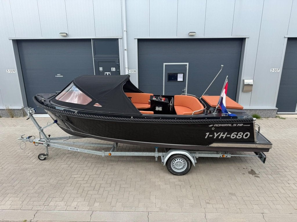 Nette Luxe Admiral 570 Tender Sloep 2024 incl. Suzuki 30PK, Admiral, 6 m, Wfwatersport@botenverhuurhoorn.nl, 2 m