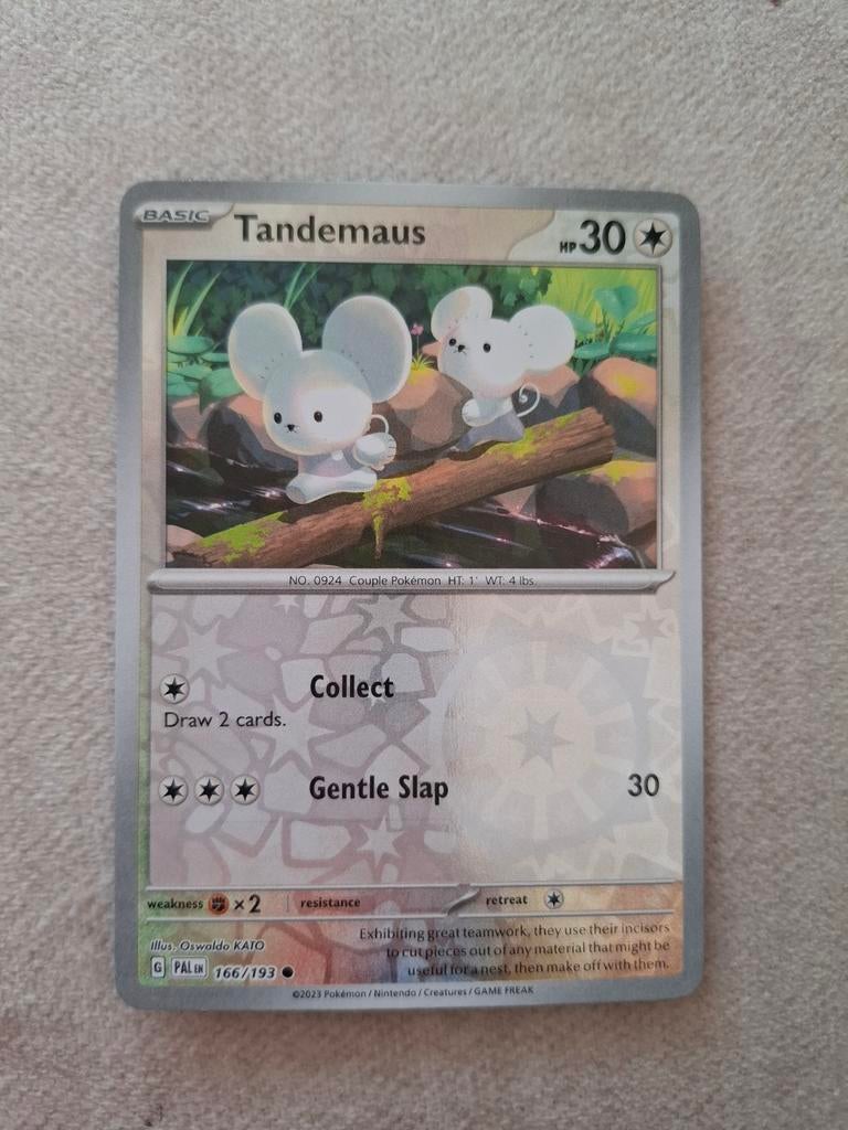 Tandemaus 166/193 Paldea Evolved, Ophalen of Verzenden, Zo goed als nieuw