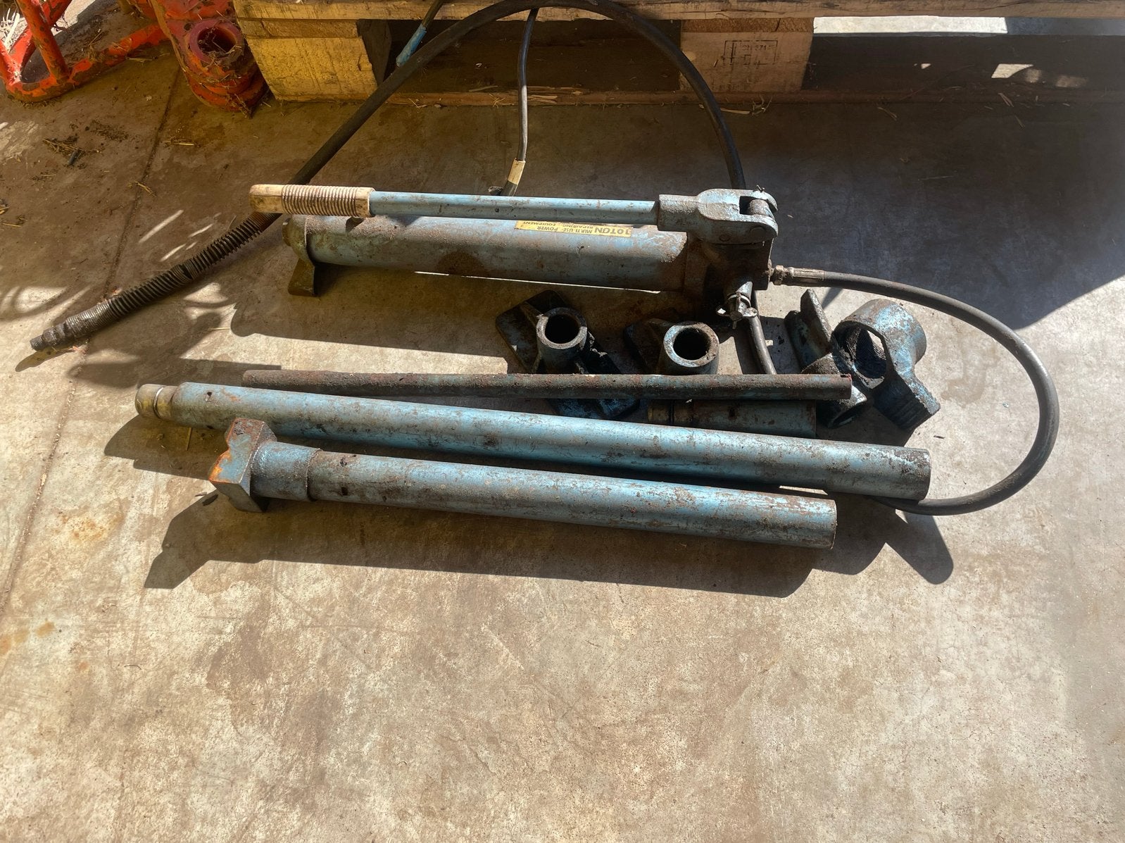 Hydraulische set, Ophalen, Gebruikt, Overige typen, Overige merken