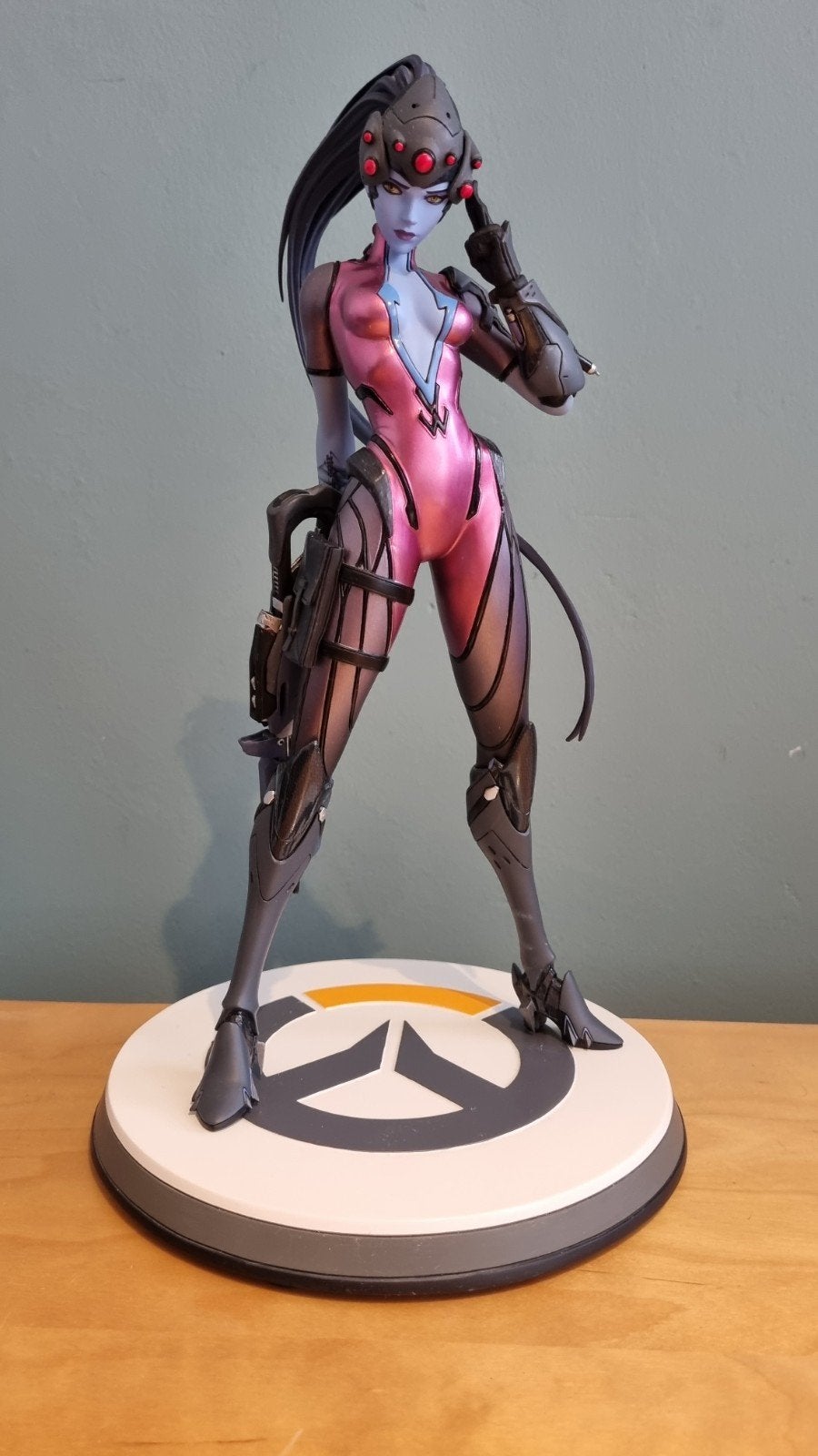 Overwatch Widowmaker Statue - ZGAN in originele verpakking, Ophalen of Verzenden, Zo goed als nieuw