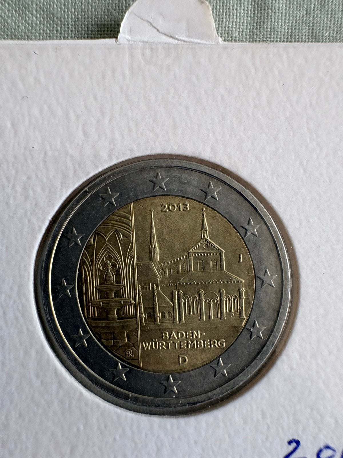 2 Euro munt Duitsland 2013 Baden-Württemberg, Postzegels en Munten, Ophalen of Verzenden, Duitsland, 2 euro, Losse munt