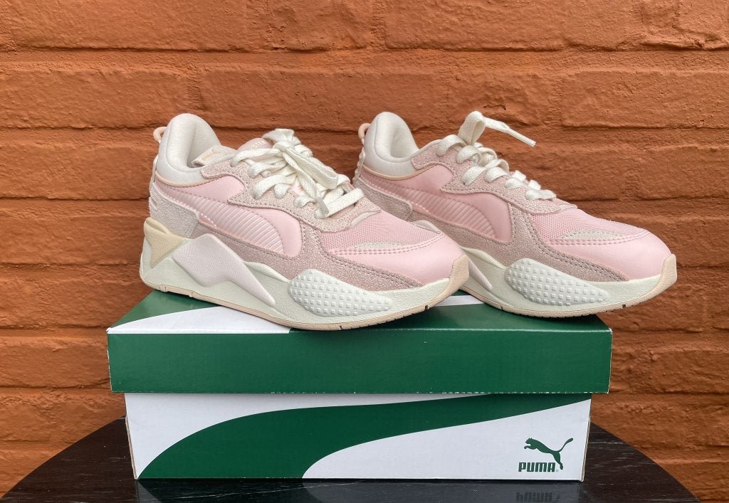 Roze dames Puma RS-X Thrifted Chunky Sneakers Maat 37, Puma, Ophalen of Verzenden, Roze, Sneakers of Gympen