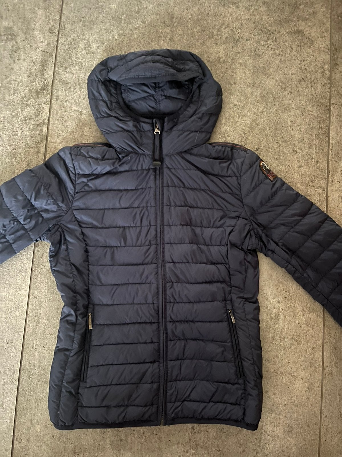Parajumper jas, Kleding | Heren, Jassen | Zomer, Ophalen of Verzenden, Zo goed als nieuw, Overige maten, Blauw