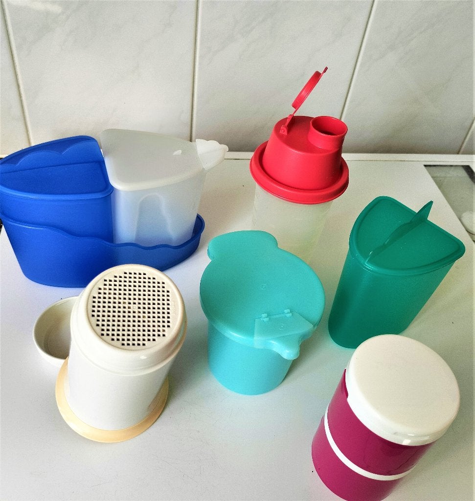 6 x Vintage Tupperware, Ophalen of Verzenden