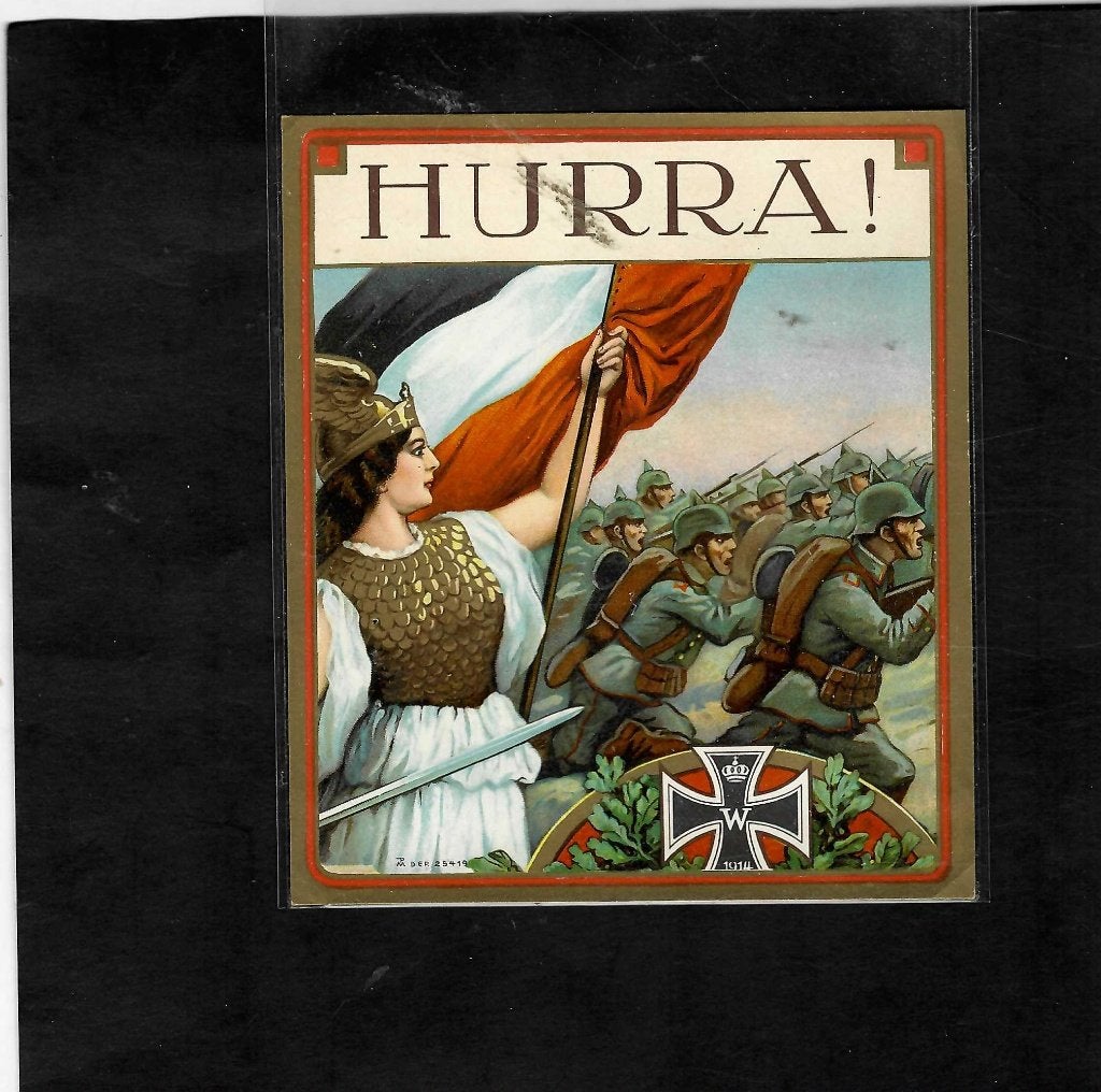 Hurra   etiket, Verzamelen, Ophalen of Verzenden, Gebruikt, Sigarenbandjes