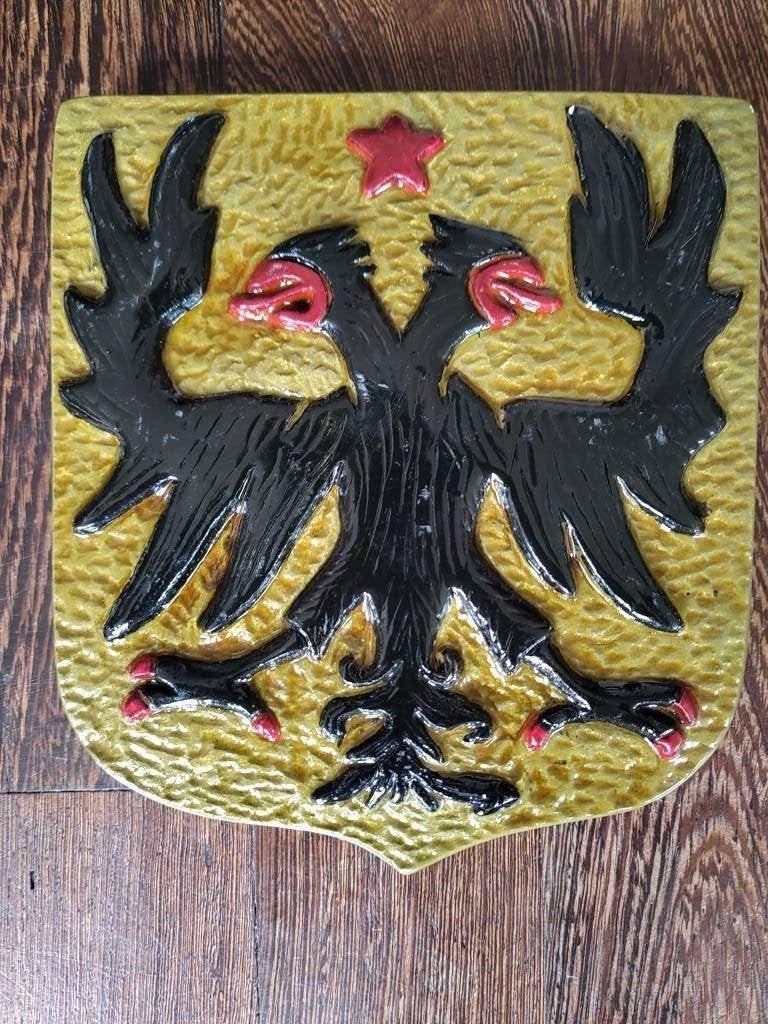 Decoratieve tegel Adelaar, Antiek en Kunst, Ophalen of Verzenden