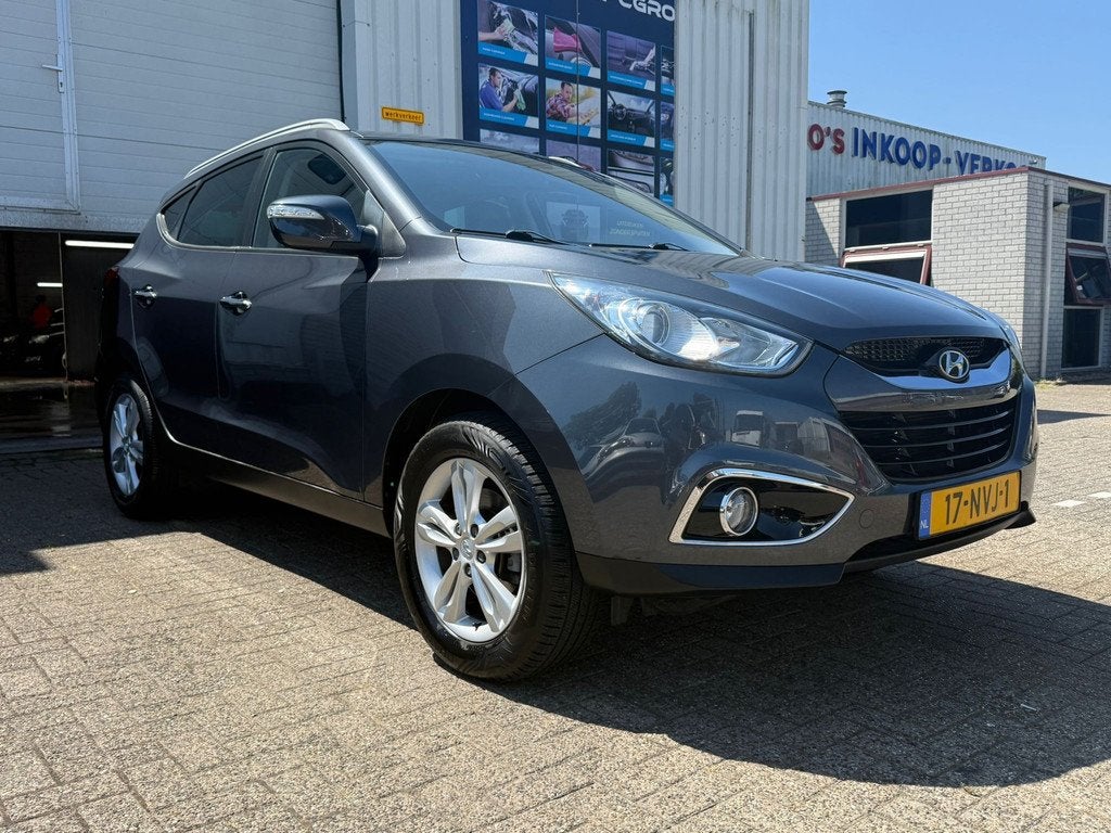 Hyundai Ix35 2.0i Style, Auto's, Hyundai, Gebruikt, 4 cilinders, Leder en Stof, 163 pk