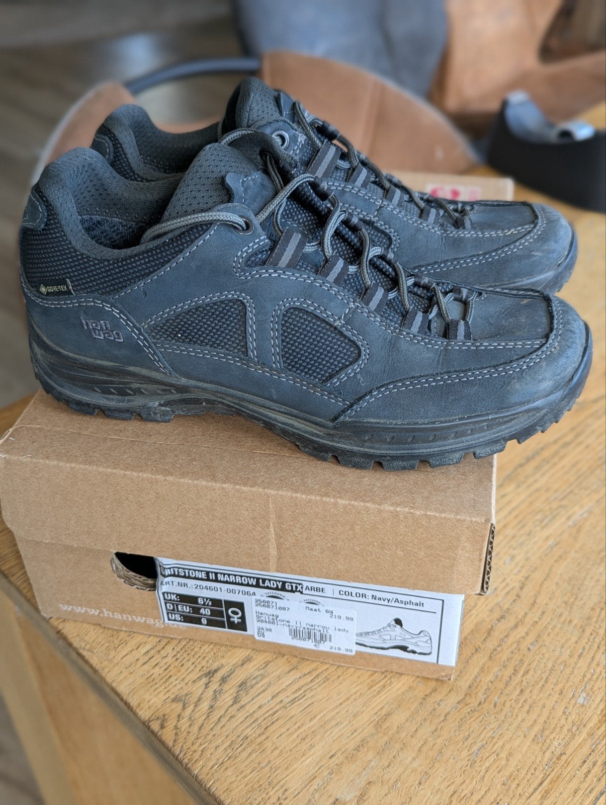 wandelschoenen Hanwag als nieuw maat 40, Ophalen of Verzenden, Zo goed als nieuw, Schoenen