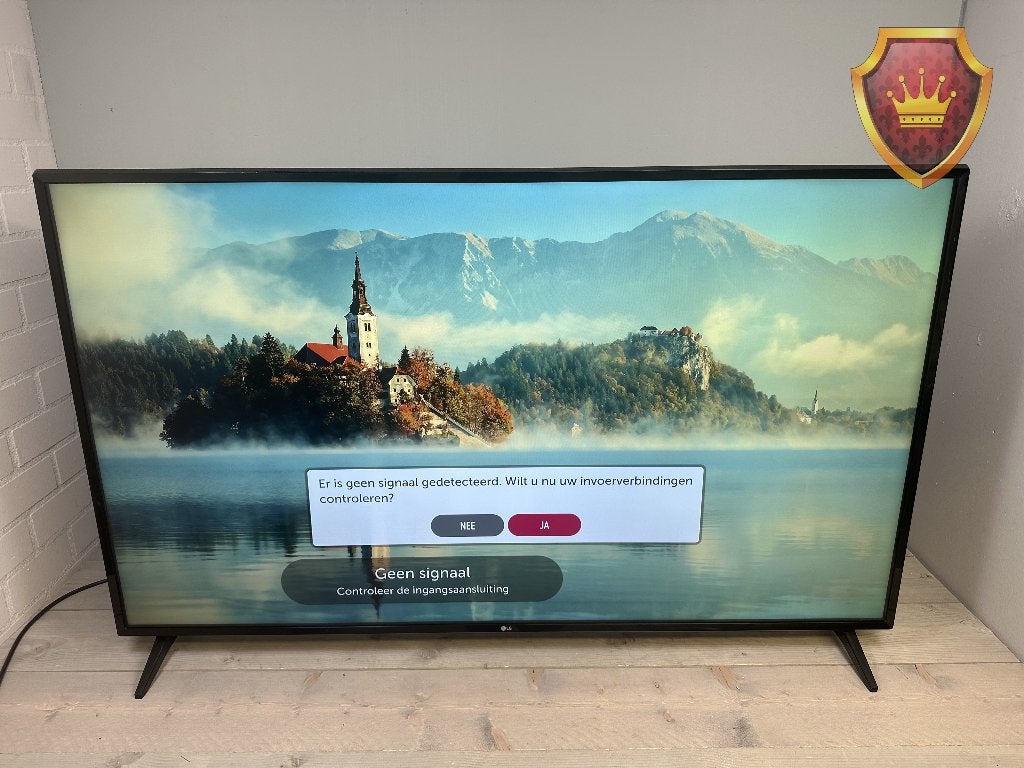 LG 65UK6100PLB 65 inch 4K Smart TV + afstandsbediening, Ophalen, LED, 50 Hz, Zo goed als nieuw