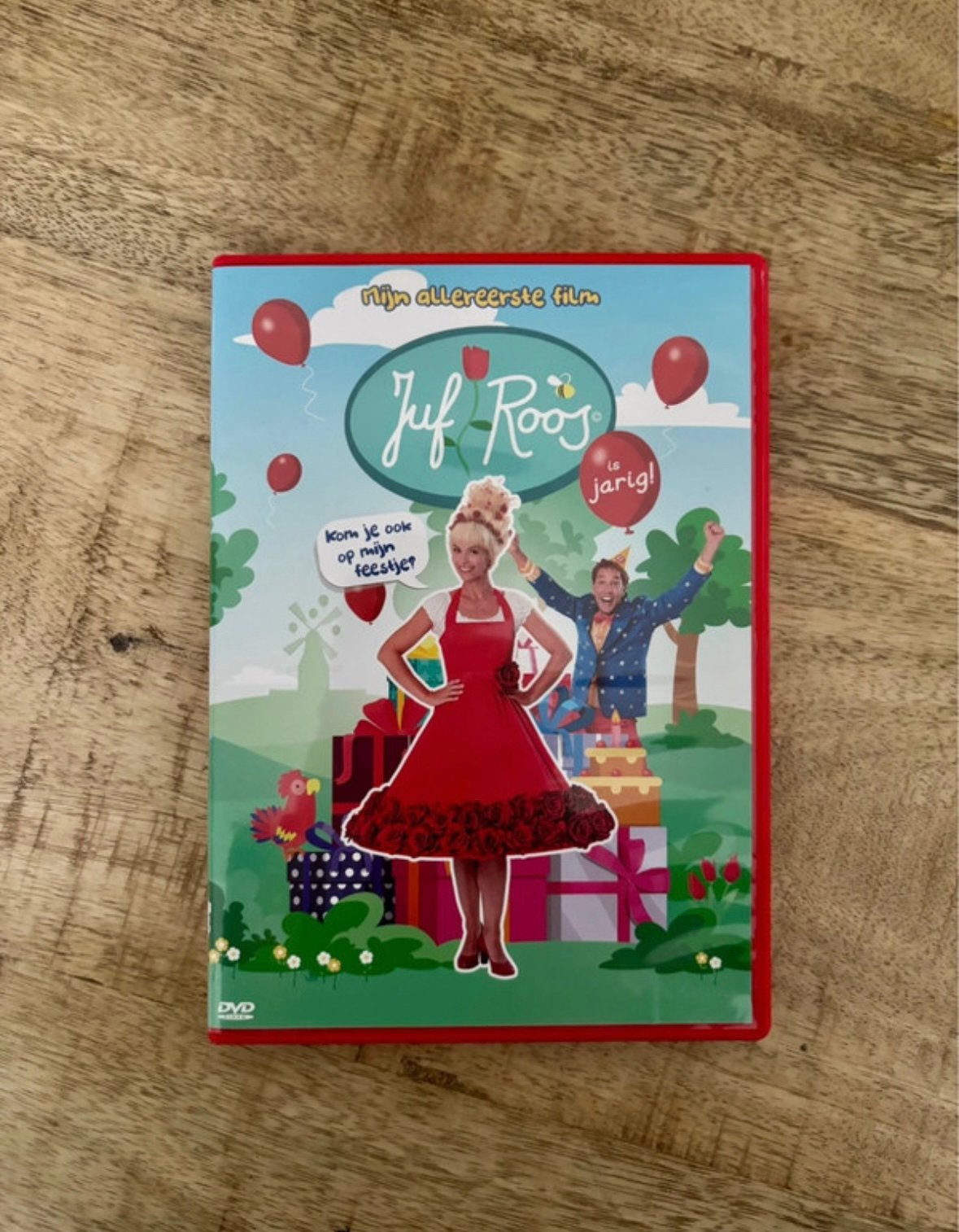 Juf Roos DVD – Mijn allereerste film: Juf Roos is jarig, Ophalen, Alle leeftijden, Inclusief doosje, Nederlands